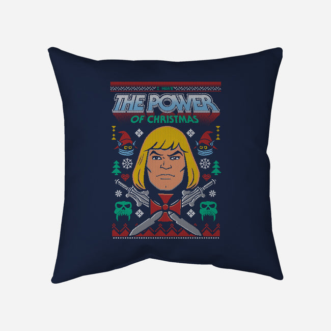 The Power Of Christmas-None-Removable Cover w Insert-Throw Pillow-Arinesart