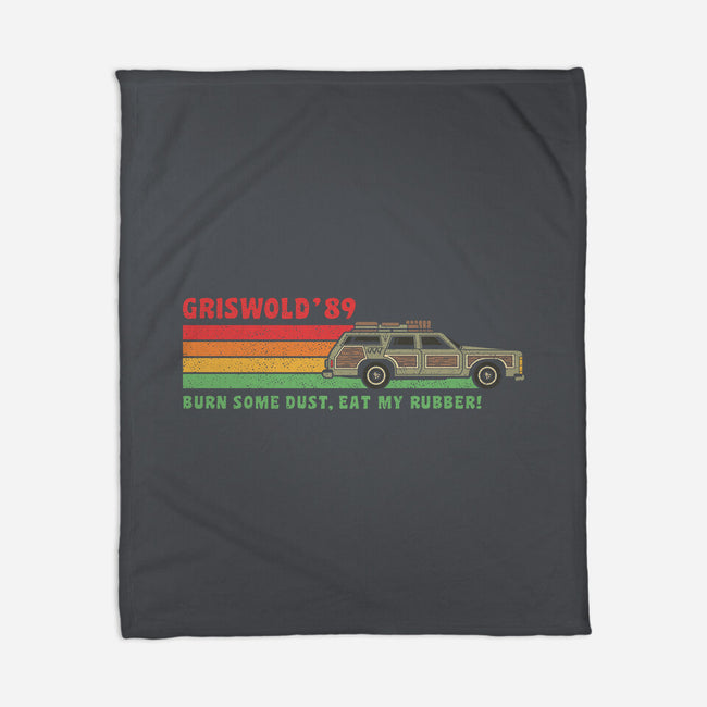 Retro Vacation-None-Fleece-Blanket-anarist