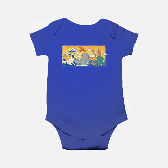 The Great Wave Kawaiiju-Baby-Basic-Onesie-anarist