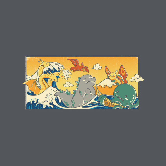 The Great Wave Kawaiiju-Unisex-Crew Neck-Sweatshirt-anarist