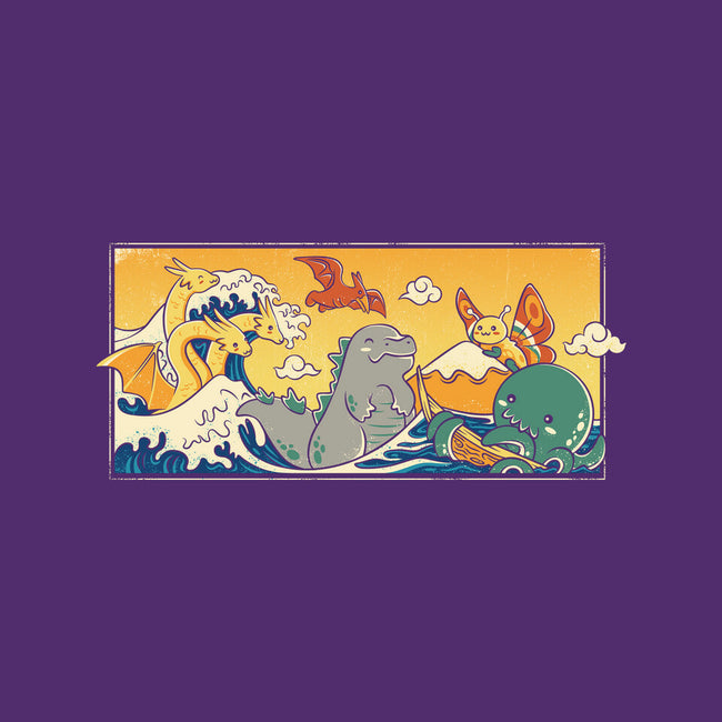 The Great Wave Kawaiiju-Unisex-Crew Neck-Sweatshirt-anarist