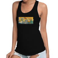 The Great Wave Kawaiiju-Womens-Racerback-Tank-anarist