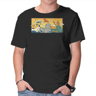 The Great Wave Kawaiiju-Mens-Basic-Tee-anarist