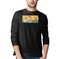 The Great Wave Kawaiiju-Mens-Long Sleeved-Tee-anarist