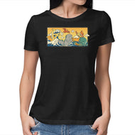 The Great Wave Kawaiiju-Womens-Basic-Tee-anarist