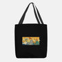 The Great Wave Kawaiiju-None-Basic Tote-Bag-anarist