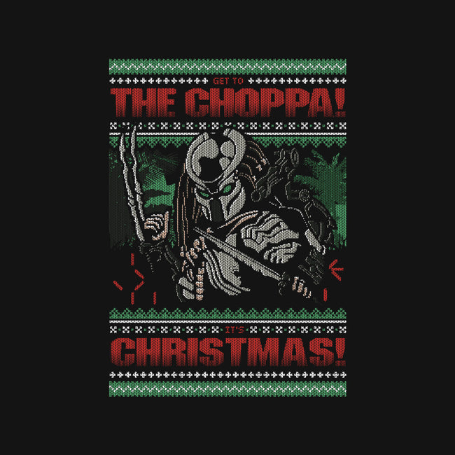 A Choppa Christmas-Unisex-Crew Neck-Sweatshirt-Arinesart