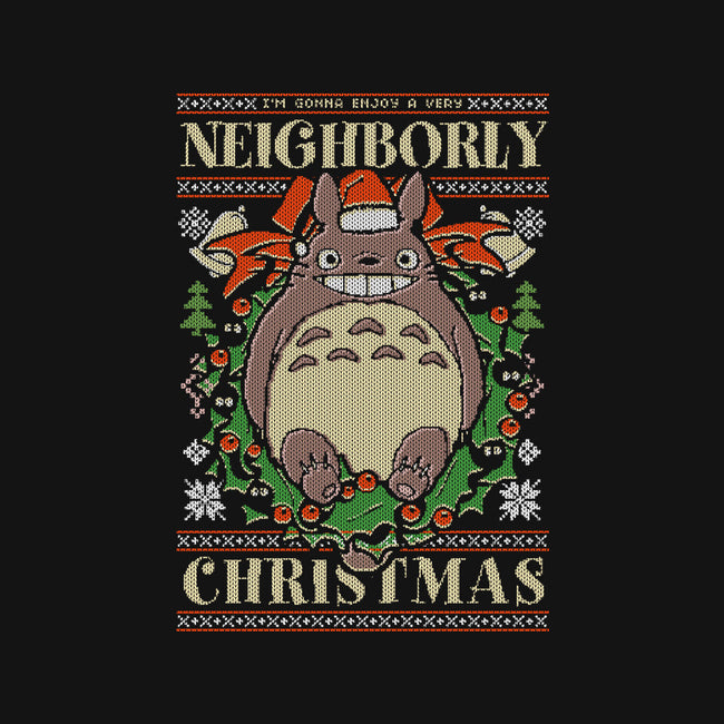 Neighborly Christmas-Baby-Basic-Onesie-Arinesart