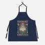 Neighborly Christmas-Unisex-Kitchen-Apron-Arinesart