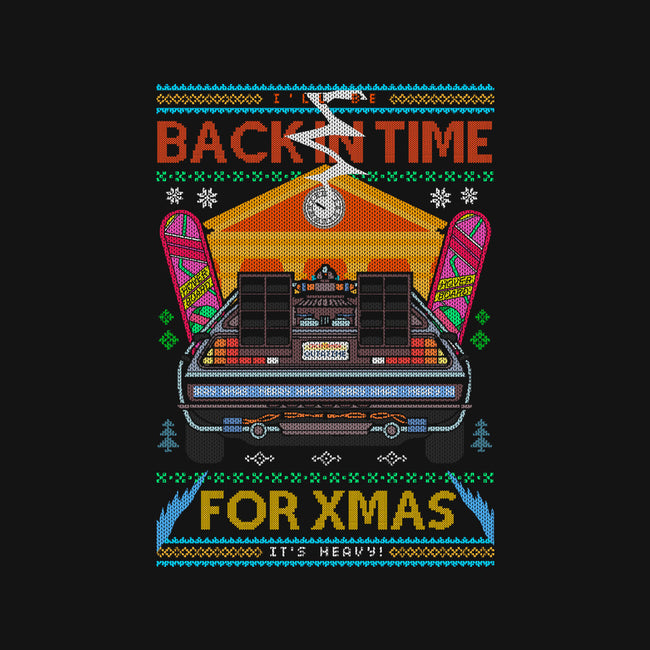 Back In Time For Christmas-Unisex-Basic-Tee-Arinesart