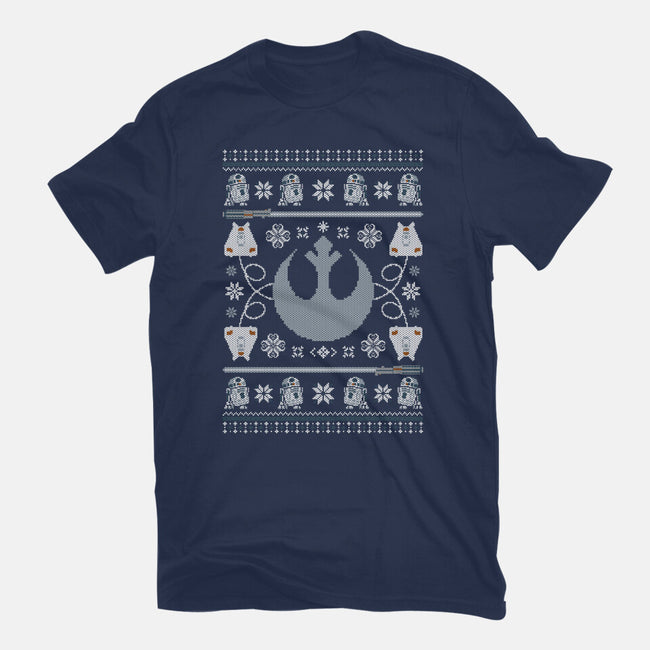 A Very Rebel Christmas-Unisex-Basic-Tee-Arinesart