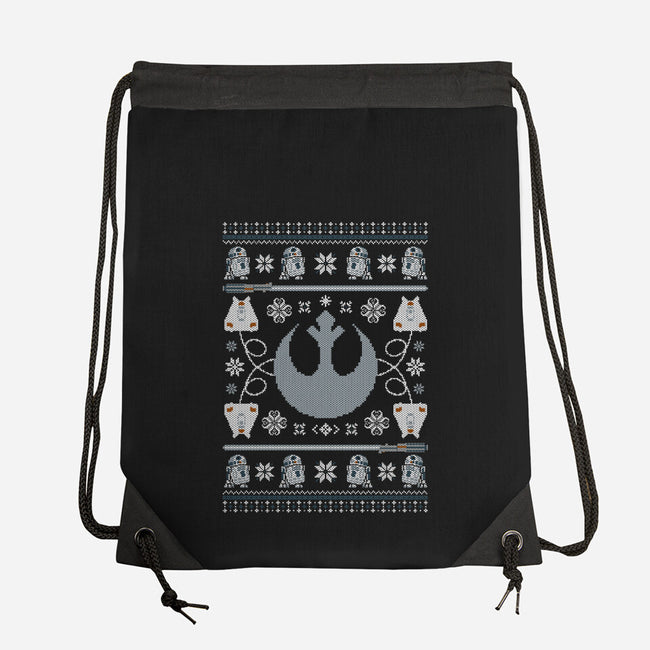 A Very Rebel Christmas-None-Drawstring-Bag-Arinesart