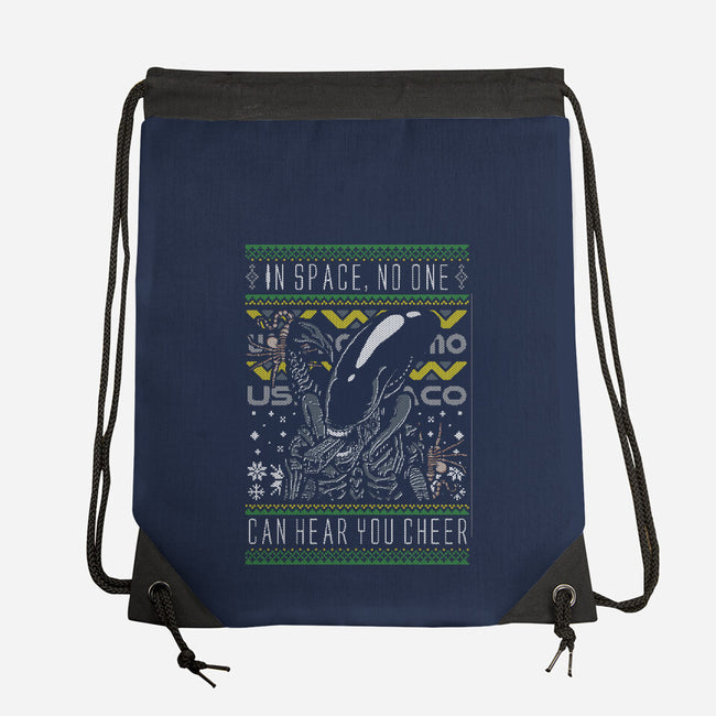 A Very Xeno Christmas-None-Drawstring-Bag-Arinesart