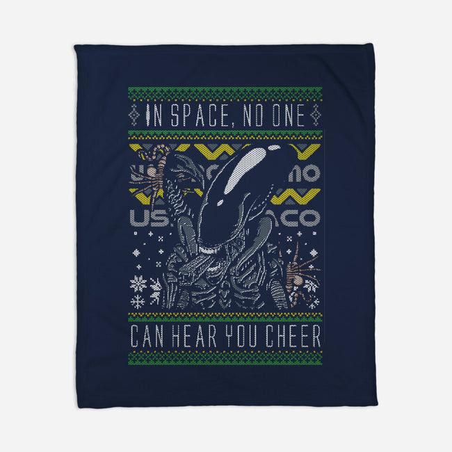 A Very Xeno Christmas-None-Fleece-Blanket-Arinesart