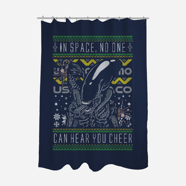 A Very Xeno Christmas-None-Polyester-Shower Curtain-Arinesart