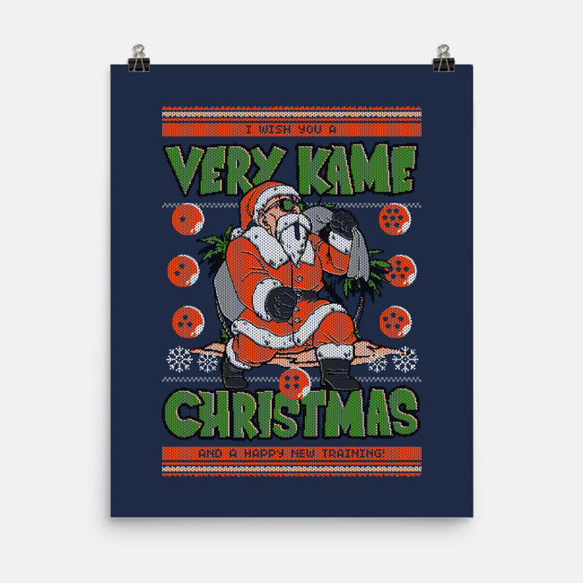 A Very Kame Christmas-None-Matte-Poster-Arinesart