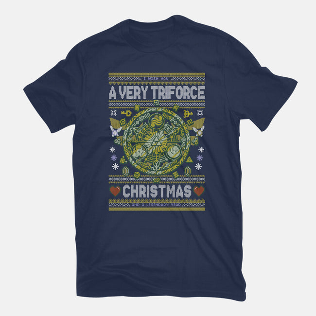 A Very Hyrule Christmas-Unisex-Basic-Tee-Arinesart