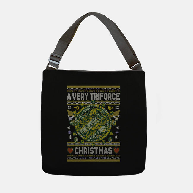 A Very Hyrule Christmas-None-Adjustable Tote-Bag-Arinesart