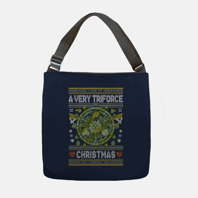 A Very Hyrule Christmas-None-Adjustable Tote-Bag-Arinesart