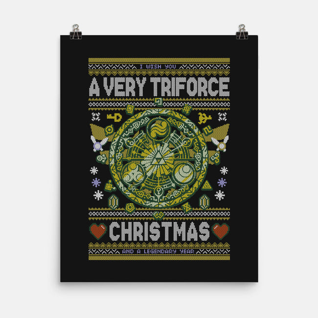 A Very Hyrule Christmas-None-Matte-Poster-Arinesart