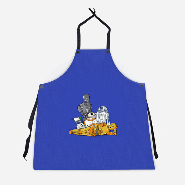 The Droids Club-Unisex-Kitchen-Apron-anarist