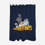 The Droids Club-None-Polyester-Shower Curtain-anarist