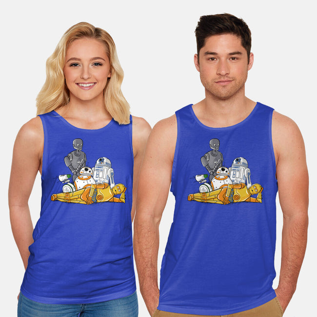 The Droids Club-Unisex-Basic-Tank-anarist