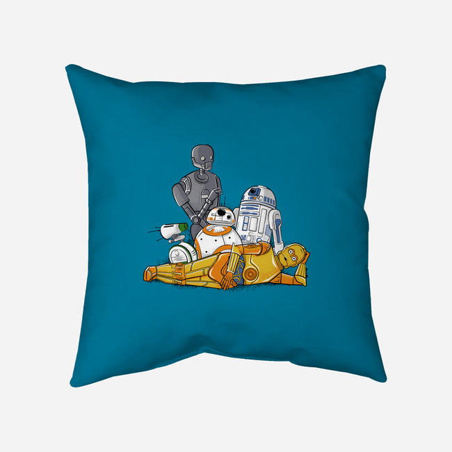 The Droids Club-None-Removable Cover w Insert-Throw Pillow-anarist