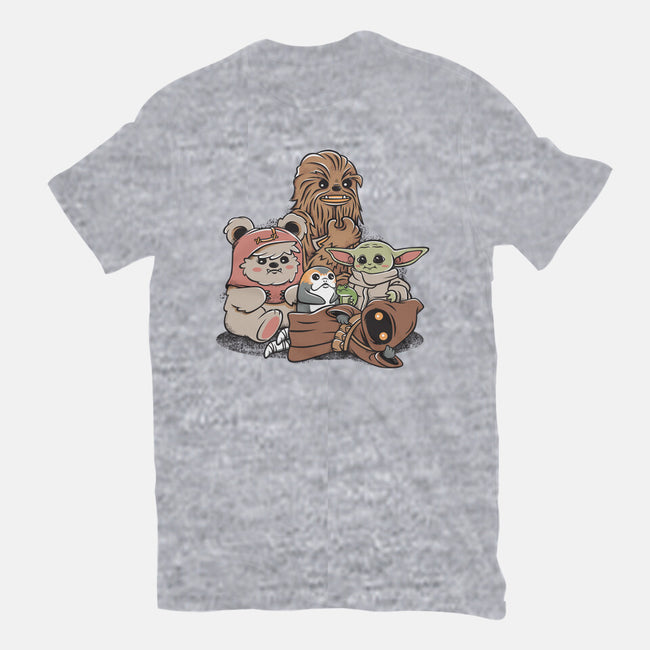 The Cutest Club In The Galaxy-Womens-Basic-Tee-anarist