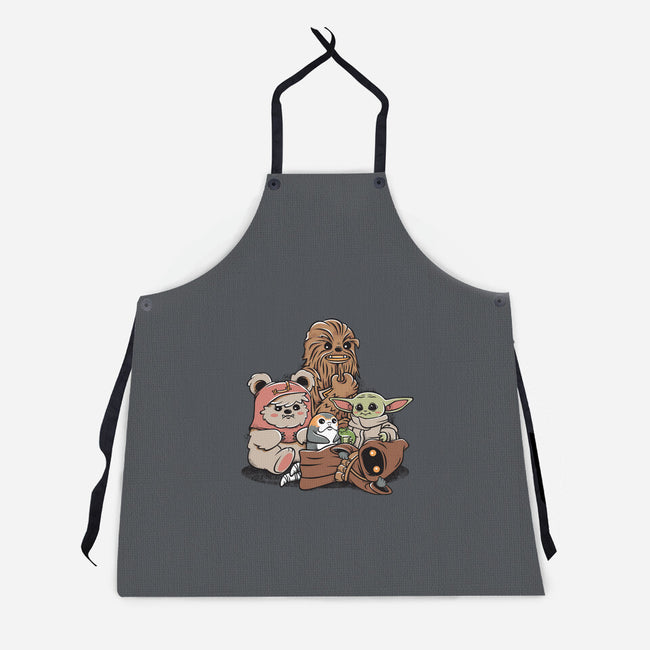 The Cutest Club In The Galaxy-Unisex-Kitchen-Apron-anarist