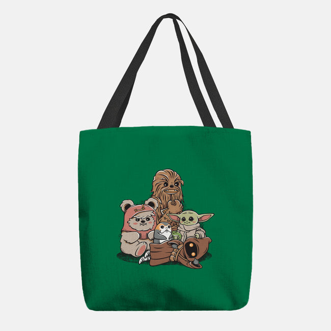 The Cutest Club In The Galaxy-None-Basic Tote-Bag-anarist