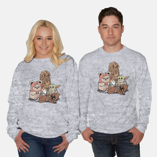 The Cutest Club In The Galaxy-Unisex-Crew Neck-Sweatshirt-anarist