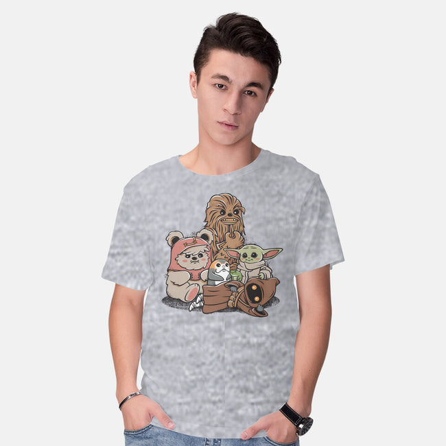 The Cutest Club In The Galaxy-Mens-Basic-Tee-anarist