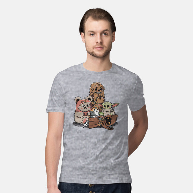 The Cutest Club In The Galaxy-Mens-Premium-Tee-anarist