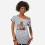 The Cutest Club In The Galaxy-Womens-Off Shoulder-Tee-anarist