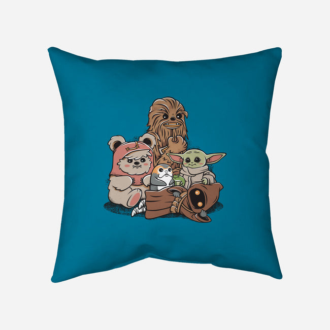 The Cutest Club In The Galaxy-None-Removable Cover w Insert-Throw Pillow-anarist