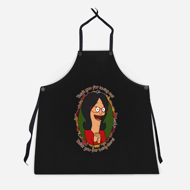 Thank You For Loving Me-Unisex-Kitchen-Apron-Alexhefe