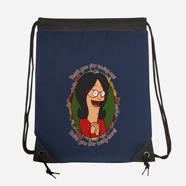 Thank You For Loving Me-None-Drawstring-Bag-Alexhefe