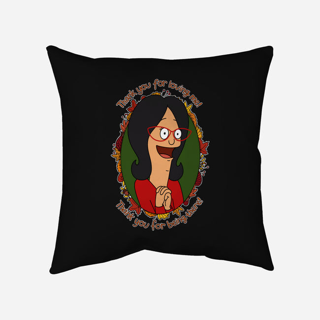 Thank You For Loving Me-None-Removable Cover w Insert-Throw Pillow-Alexhefe