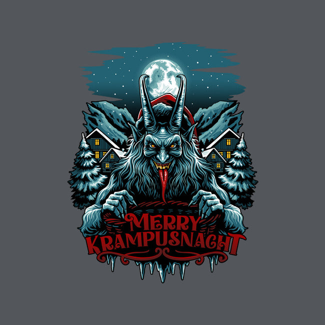 Merry Krampusnacht-Womens-V-Neck-Tee-daobiwan