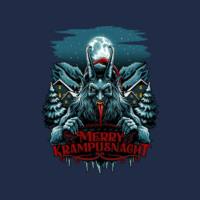 Merry Krampusnacht-Womens-V-Neck-Tee-daobiwan