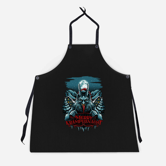 Merry Krampusnacht-Unisex-Kitchen-Apron-daobiwan