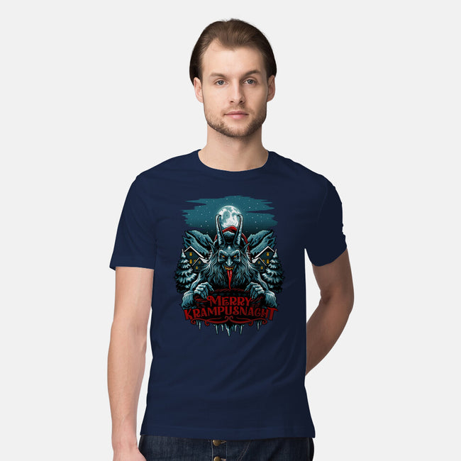 Merry Krampusnacht-Mens-Premium-Tee-daobiwan