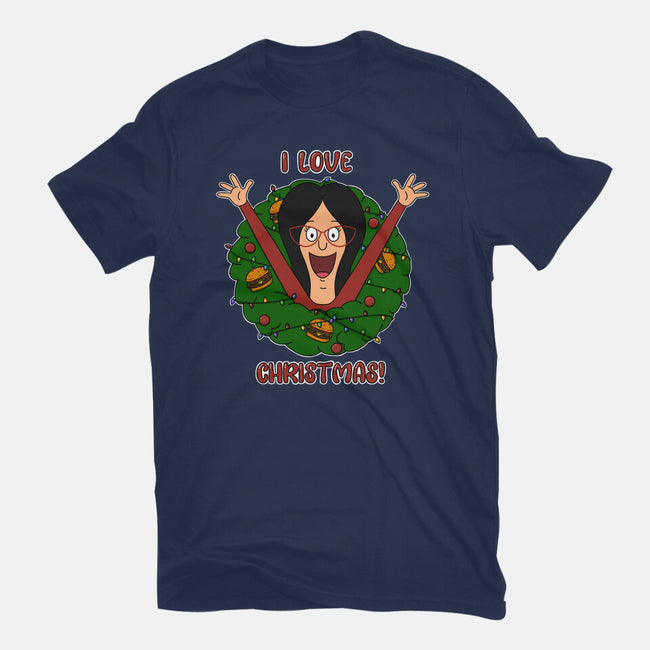 I Love Christmas-Womens-Basic-Tee-Alexhefe