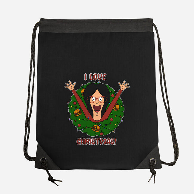 I Love Christmas-None-Drawstring-Bag-Alexhefe