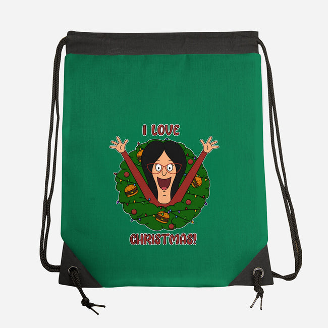 I Love Christmas-None-Drawstring-Bag-Alexhefe
