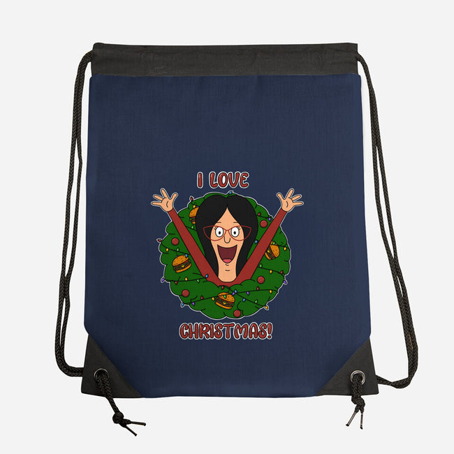 I Love Christmas-None-Drawstring-Bag-Alexhefe
