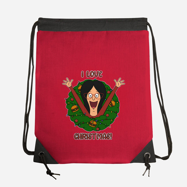 I Love Christmas-None-Drawstring-Bag-Alexhefe