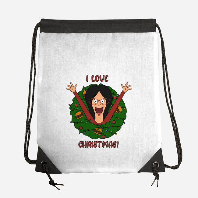I Love Christmas-None-Drawstring-Bag-Alexhefe