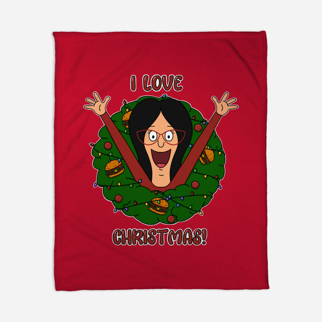 I Love Christmas-None-Fleece-Blanket-Alexhefe